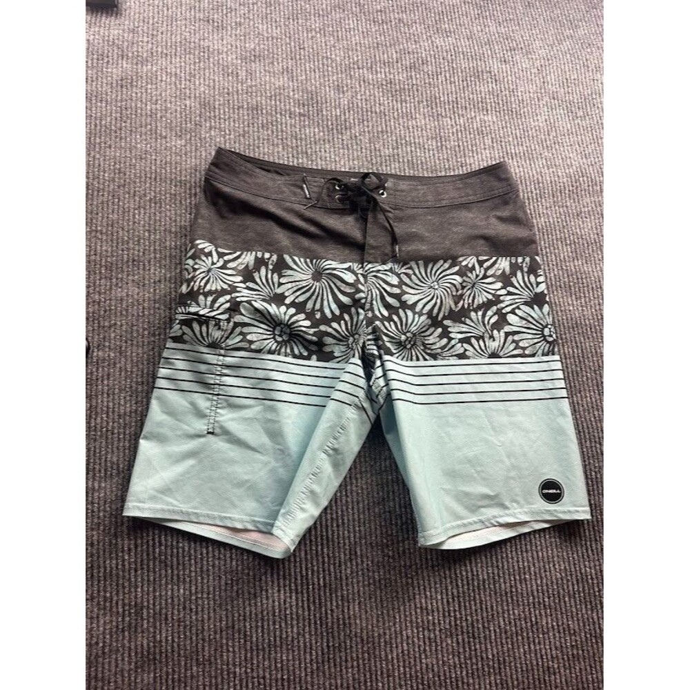 O'Neill Men's Hyperfreak Heist Print Boardshorts Size 32